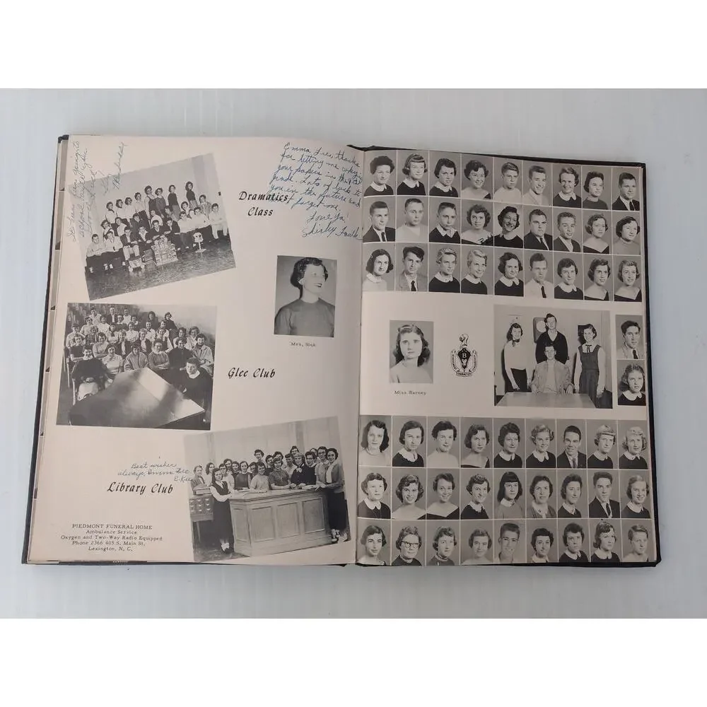 North Davidson High School Yearbook THE NORDAHI Lexington, NC 1956